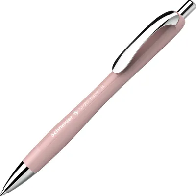 Image de Stylo à bille Schneider Rave, corps nacré, plastique, recharge XB, bleu