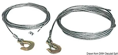 Obrázek produktu pro Kabel pro kotevní navijáky 5 mm x 6 m , 1 kus