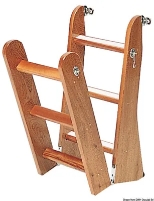 Produktbild von Mahagonileiter, 6-stufig , 1 Stück