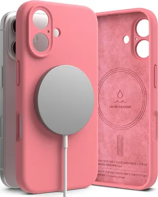 Produktbild von Ringke Silikon Magnetisch Magsafe Iphone 16 Rosa