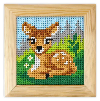 Productafbeelding van Hobby-set voor borduren met frame: "Mijn eerste borduurwerk: Sarenka"