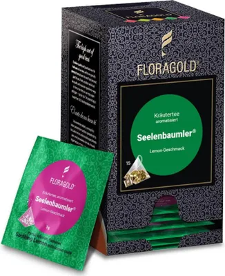 Produktbild von Floragold Kräutertee Seelenbaumler®, 15er Pyramidenbeutel