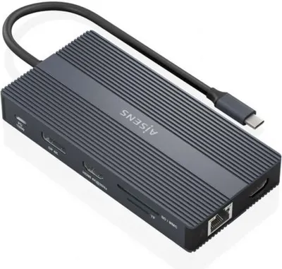 Produktbild von Dockstation Aisens ASUC-12P017-GR