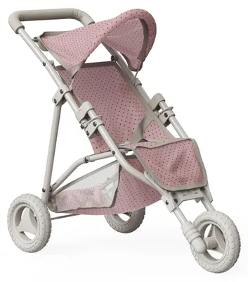 Immagine prodotto di Carrozzina per bambole, carrozzina per neonati, passeggino, accessori per bambole, Olivia's World, modello OL-00002