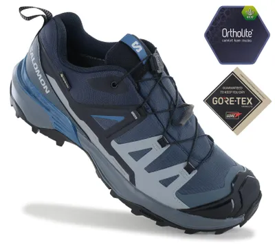 Produktbild von Salomon X ULTRA 360 GTX - GORE-TEX - Herren Wanderschuhe Trekking Schuhe Blau 478604 , EU 48 UK 12.5