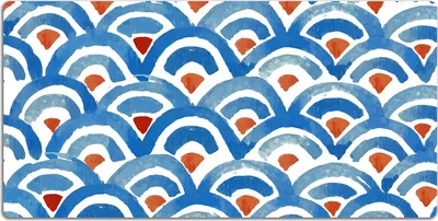Produktbild von Schreibtischmatte Tischunterlage 100x50 cm Mauspad - Fischschuppen