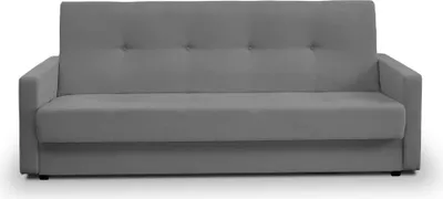 Obrázek produktu pro Pohovka 212x92x89 cm – Šedá – Rozkládací s úložným prostorem – Odolný materiál – Postel pro hosty – 2místná