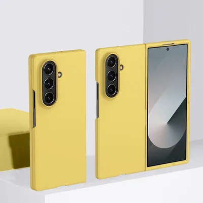 Produktbild von Mobigear Colors Samsung Galaxy Z Fold 7 Hülle Hardcase Backcover - Gelb
