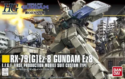 Produktbild von Bandai HGUC 1/144 RX-79[G] Ez-8 Gundam EZ8 Modellbausatz
