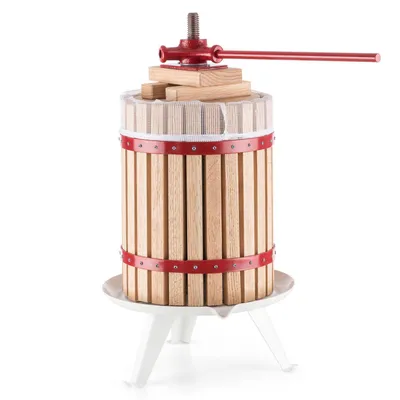 Image de Bc-elec - 18L-FP 18L presse-agrumes mécanique en bois de chêne
