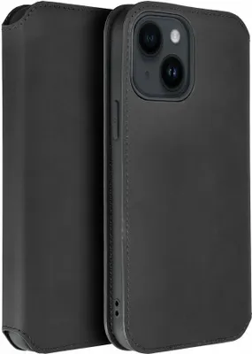 Produktbild von Dual Pocket Holster Buch Tasche kompatibel mit Samsung Galaxy S24 Schwarz