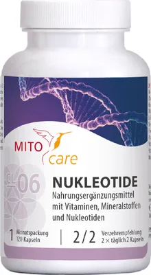 Produktbild von MITOcare Nukleotid (Nukleotide) 120 Kapseln