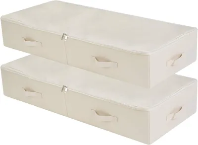Produktbild von Aufbewahrungsbox 70 x 40 x 18 cm, mit Deckel, 6 Griffe, faltbar, für Kleidung