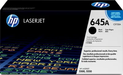 Zdjęcie produktu dla HP 645A oryginalny wkład z czarnym tonerem LaserJet, 13000 stron(y), Czarny, 1 szt.