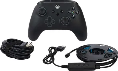 Produktbild von PowerA XBGP0076-01, Gamepad, Xbox Series S, Xbox Series X, Kabelgebunden, USB, USB Typ-C, Schwarz