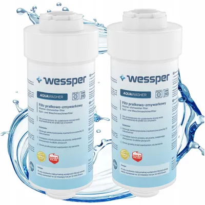 Produktbild von 2x Wessper AquaWasher Wasserfilter 3/4 Zoll für Waschmaschine Spülmaschine