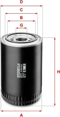 Produktbild von Ölfilter SOFIMA S 7600 R Anschraubfilter für PORSCHE 911 911 Targa 911 (964) 911 Cabriolet 911 Cabriolet (964)