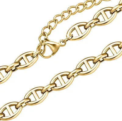 Produktbild von Damenkette aus vergoldetem Edelstahl von JEWLIX