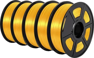 Zdjęcie produktu dla Filament JAYO PLA+ SILK, średnica 1,75 mm, waga 5,5 kg, SILK Gold 5,5 kg