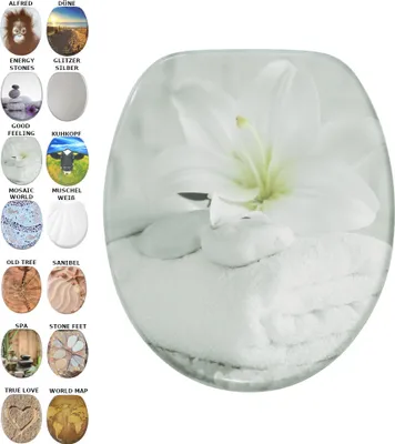 Produktbild von SANILO® WC-Sitz Good Feeling, Toilettendeckel direkt vom Hersteller, Klodeckel, Klobrille, WC Deckel, Toilettensitz, Toilettenbrille, WC Brille