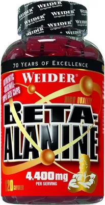 Produktbild von Weider Beta Alanine 120 Kapseln