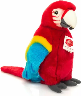 Obrázok produktu pre Teddy-Hermann Teddy Hermann papagáj šarkan červený 27 cm Ostatné