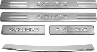 Immagine prodotto di Set di protezioni laterali per Opel Zafira B 2005-2014 in acciaio inox