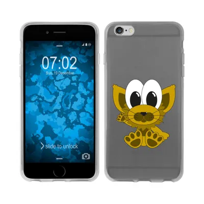Produktbild von PhoneNatic Case kompatibel mit Apple iPhone 6 Plus / 6s Plus Silikon-Hülle Cutiemals M7