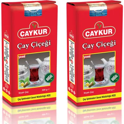 Produktbild von Caykur Cay Cicegi Türkischer Schwarzer Tee 2x 500 gr Naturell Cay