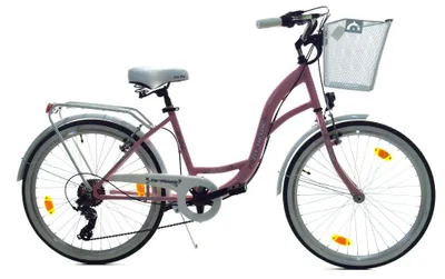 Produktbild von 24 Zoll Kinder Mädchen City Fahrrad Bike Rad Reflex PMW Shimano 6 Gang