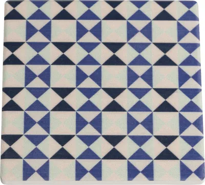 Produktbild von Medina Untersetzer Saidia, Keramik/Kork, 9,5 x 9,5 x 0,75 cm, DU0016
