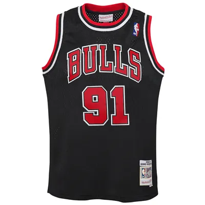 Produktbild von Swingman Kinder Jersey Chicago Bulls 97-98 Rodman US10-12