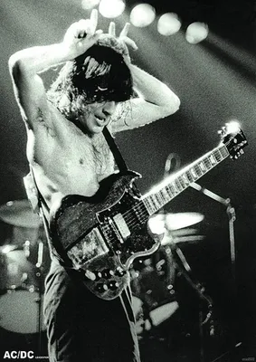 Produktbild von AC/DC - Angus Young, 1979 - Plakat - 59x84 cm