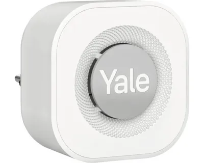 Image de Sonnette de porte Yale Carillon Gris, Blanc