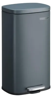 Image de Récipient de 30 litres – hermétique – hygiénique – en acier et en plastique – dimensions : 35 x 23,8 x 63 cm