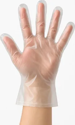 Produktbild von PE Einweghandschuhe Bäckerhandschuhe - 1000 Stück (10 x 100er)