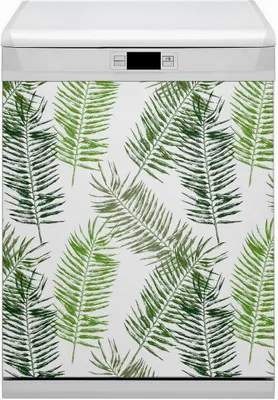 Produktbild von Magnetmatte Geschirrspüle Abwaschbar Küche Magnete  Nachbildung 60x80 cm  - Blätter von Palmenblättern
