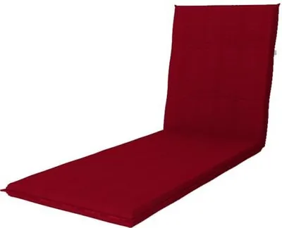Produktbild von Liegenauflage 195 x 60 x 6 cm rot