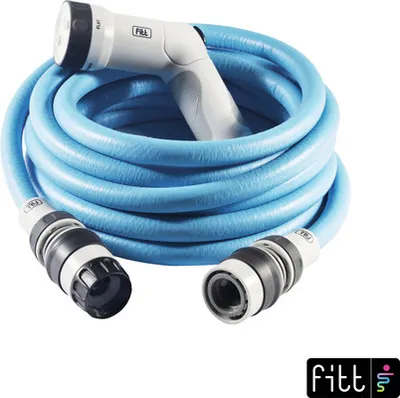Produktbild von Gartenschlauch dehnbar FITT IKON, blau