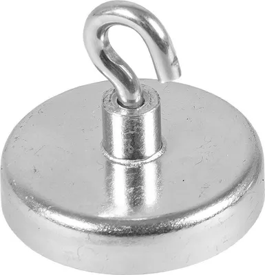 Image de EICHNER 9218-04246 EICHNER Magnethaken silber, Metall Ø 3,6 x 1,7  cm, 5 St.