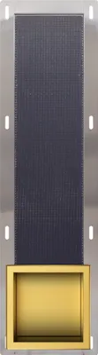 Produktbild von Balneo Toilettenpapierhalter Unterputz Wandnische Toilettenpapieraufbewahrung WALL-BOX PAPER-3 gold 72x19,5x12,1 cm