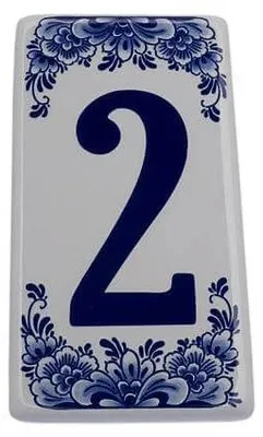 Imagen del producto de Heinen Delfts Blauw – Número de casa #2