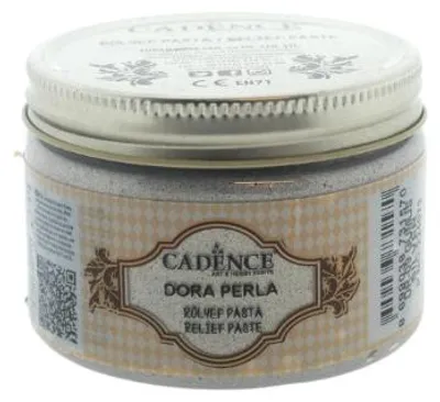 Immagine prodotto di Cadence Metallicfarbe Cadence Dora Perla Pasta per rilievi 150 ml Platino