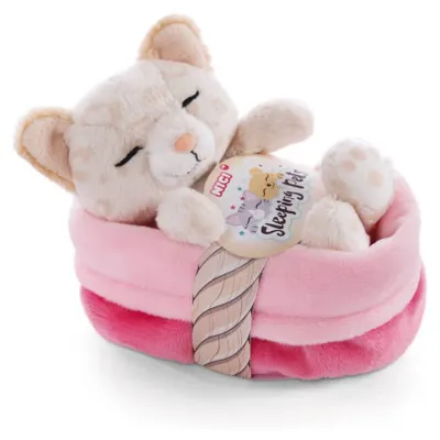 Image de NICI Peluche animal endormi - Leopard Rose