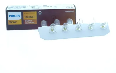 Zdjęcie produktu dla Philips Żarówki Halogenowe 3W Do Kierunkowskazów I Postojowych 10 Sztuk