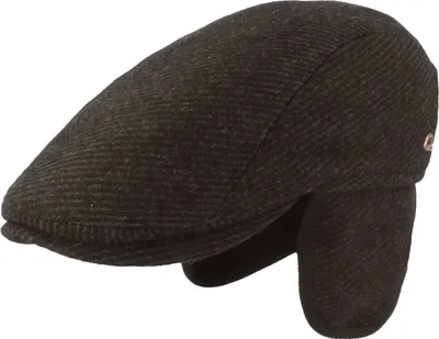 Göttmann GoreTex Jackson Flatcap Strukturstoff mit Ohrenschutz in blau