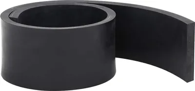 Produktbild von vidaXL Gummileiste für Schneepflug Schwarz 120x8x1 cm