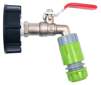 Immagine prodotto di Solidchoice - Adattatore per serbatoio IBC, ideale per uso in giardino