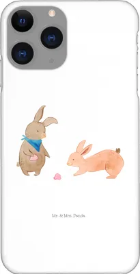 Produktbild von Mr. & Mrs. Panda Iphone 11 Pro Handyhülle Hasen Muschel - Weiß - Geschenk, Handy Case, Urlaub, Muttertag, Freundin, Freundinnen, Strand, Meer, Premium Kunststoff