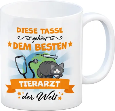 Produktbild von Bester Tierarzt der Welt Kaffeebecher